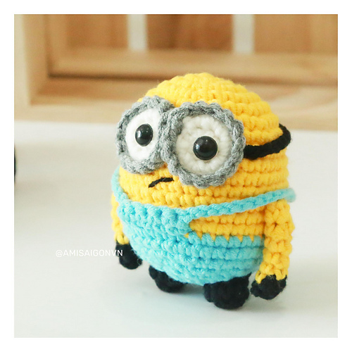 Amigurumi Minion Bob - Vui Vui