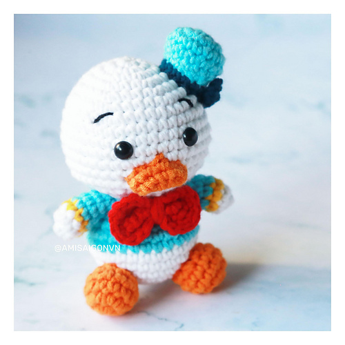 Amigurumi Baby Donald Duck - Vui Vui
