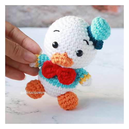 Amigurumi Baby Donald Duck - Vui Vui
