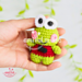 Tiny Keroppi Amigurumi pattern 