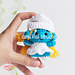 Smurfette Keychain Amigurumi pattern