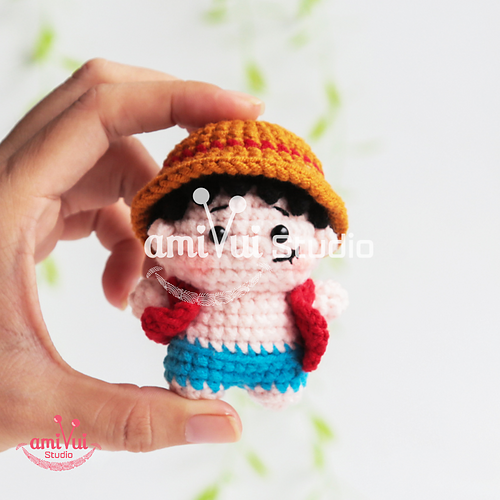 Monkey D Luffy Keychain
