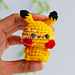 Tiny Pikachu Keychain pattern