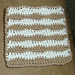 Wavy Dishcloth pattern 