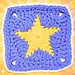 Star Granny Square pattern