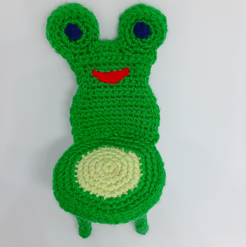 Froggestol fra Animal Crossing - Amy Crochets
