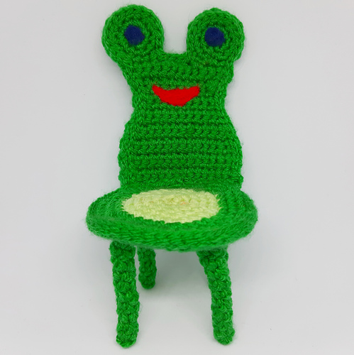 Froggestol fra Animal Crossing - Amy Crochets