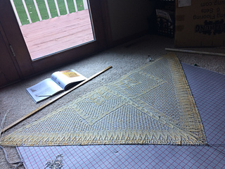 pinned 60” x30” 