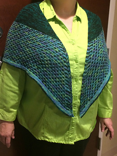 Front after reknit