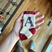 February Letters Stocking pattern