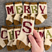 February Letters Stocking pattern