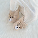 Baby booties pattern 