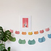 Cat Bunting pattern 