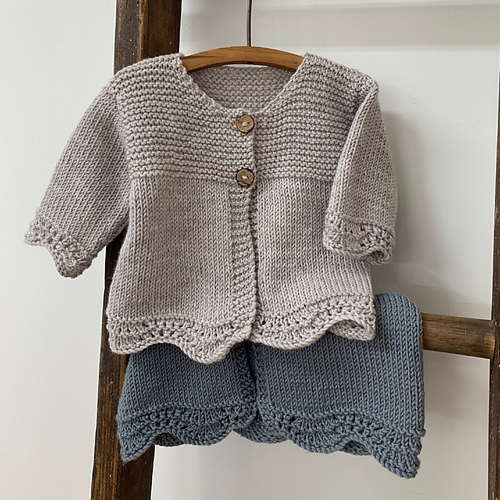 Ravelry Millie Cardigan 8Ply pattern by The Kiwi Stitch & Knit Co