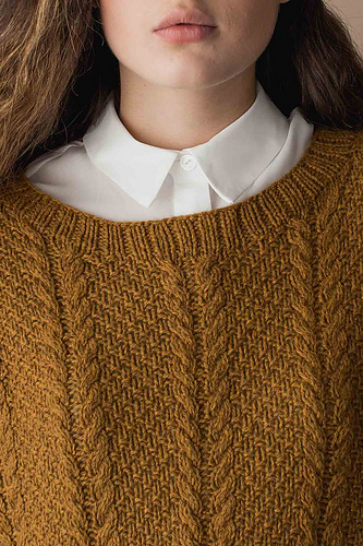 Ravelry: Benedict Pullover pattern by Michele Wang
