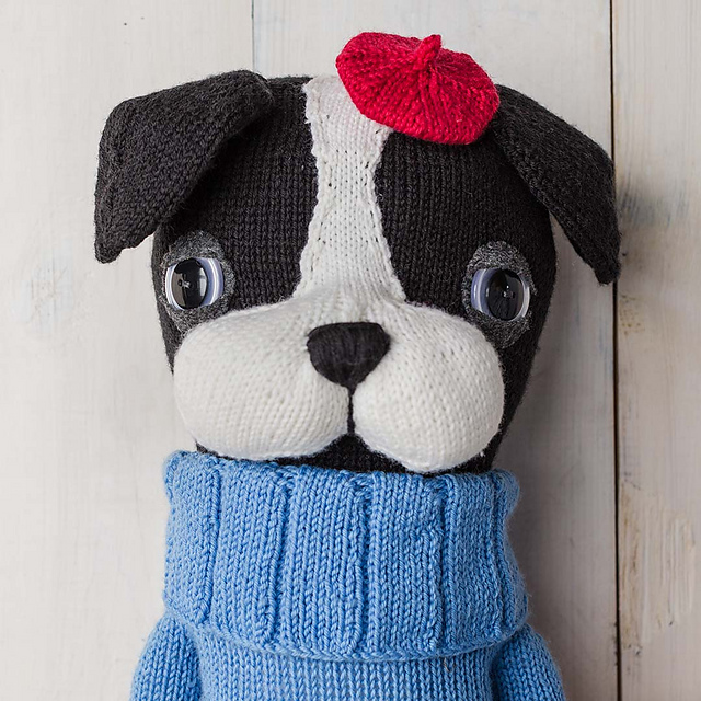 french bulldog knitting pattern