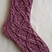 Burntwood Cabled Socks pattern 