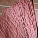 Saba Cabled Shawl pattern 