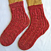Seaport Lace Socks pattern 