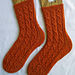 Muskaw Cabled Socks pattern 