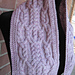 Sir Sanford Cabled Scarf pattern 