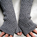 Elger Long Fingerless Mitts pattern 