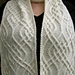 Kursk Cabled Turtleneck Scarf pattern 