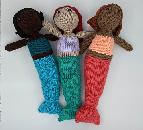 Ravelry: Knitted Mermaid Doll pattern by Angela chin