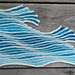 New Ripple Tide Shawl pattern 