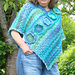 Ocean Flowers Poncho pattern 