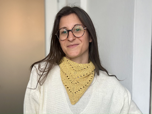 En italiensk Bandana - An Italian Knitter