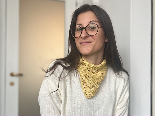 En italiensk Bandana - An Italian Knitter