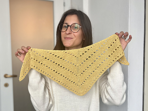 En italiensk Bandana - An Italian Knitter