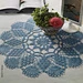 Deckchen mit Bogenrand pattern 