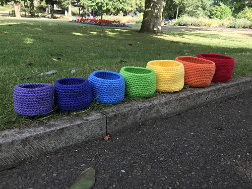 Rainbow Nesting Baskets photo 4