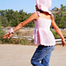 Lacy dress top and hat photo 3