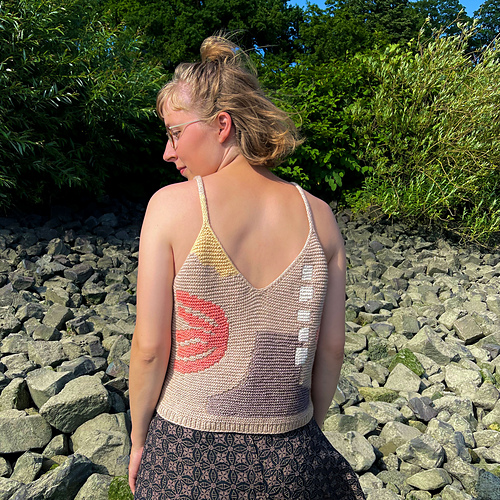 Intarsia-Topp - Anna Husemann