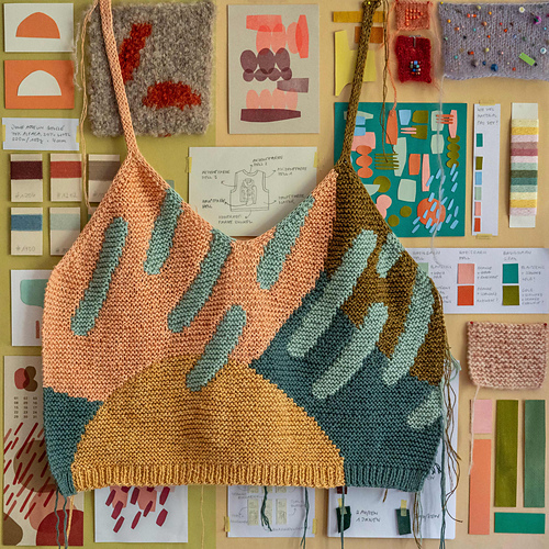 Intarsia-Topp - Anna Husemann