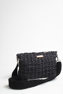 raffia cross body bag