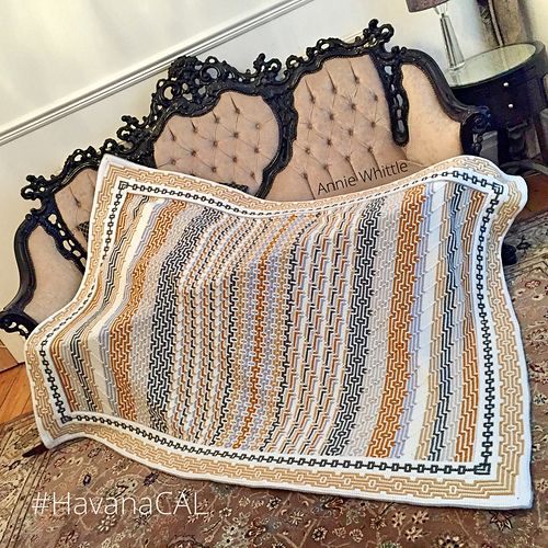 Ravelry: Havana Afghan CAL pattern by Tinna Thórudóttir