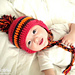 Peruvian Style Ear Flap Hat - baby pattern 