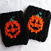 Halloween Pumpkin Cuffs pattern 