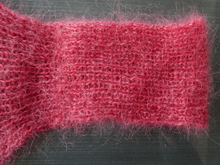 left side of loop. 
invisible join from the provisional cast-on
