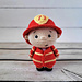 Charlie the Firefighter pattern