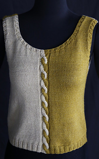 Ravelry: Two-Color Cable Top pattern by Arenda Holladay