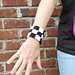 Checkered Tied Punk Bracelet pattern 