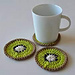 Kiwi Coasters pattern 