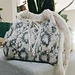 Snow mountain bucket bag pattern 