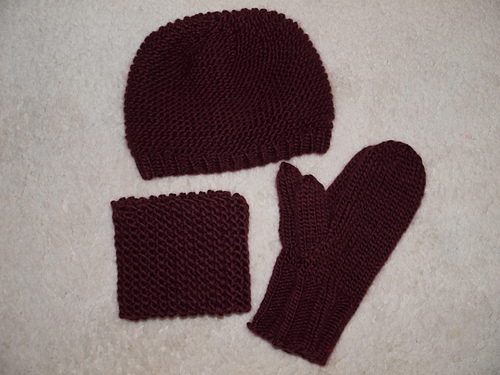 Easy Mittens in Stockinette Stitch photo 4