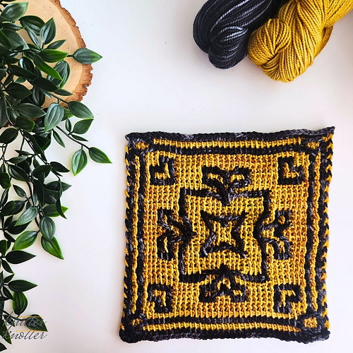 Sona Tunisian Blanket CAL - Arunima Goel
